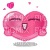 Coeur amoureux - 免费动画 GIF