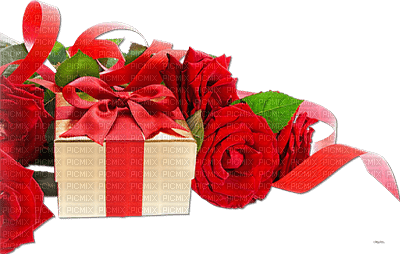 soave deco birthday flowers rose gift box - zdarma png