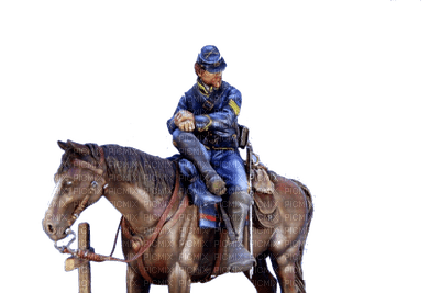 western soldat cavalerie - png grátis
