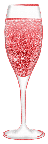 Champagne.Glass.Red - PNG gratuit