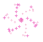 pink stars - GIF animado gratis