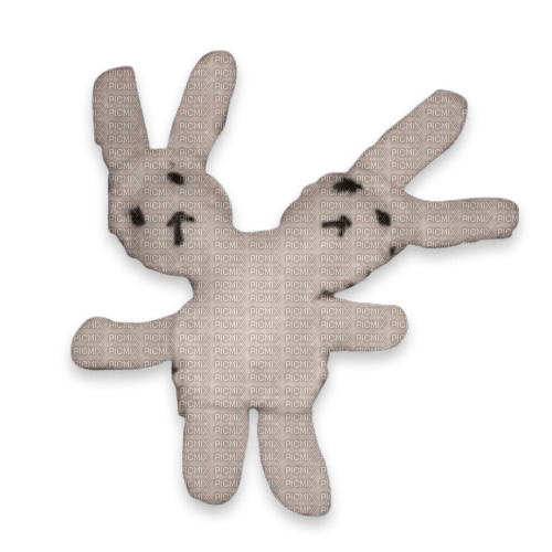 two headed bunny plushie - 無料png