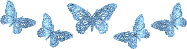 Butterflies border animated gif - GIF animé gratuit