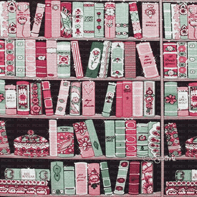 soave background vintage animated pink green - 免费动画 GIF