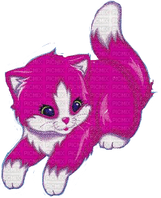 Lisa frank cat - 免费PNG