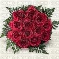 Red roses bouquet - ücretsiz png