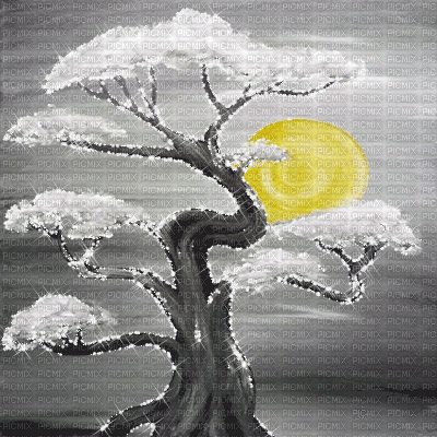 autumn background  animated kikkapink painting - Ilmainen animoitu GIF