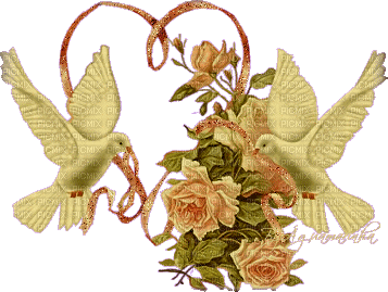 MMarcia gif flores deco natal - Darmowy animowany GIF