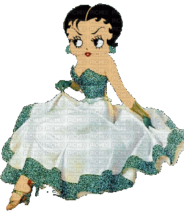 MMarcia gif Betty Boop vintage - Бесплатный анимированный гифка