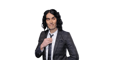 Kaz_Creations Man Homme Russell Brand Comedian - безплатен png