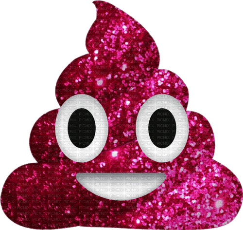 Glitter poop - png grátis