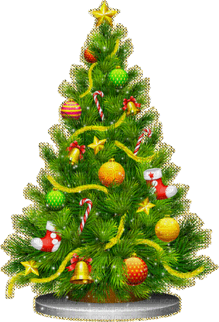 Christmas Tree - Animovaný GIF zadarmo