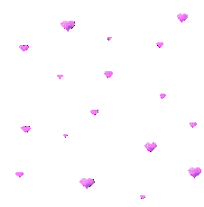 purple hearts - Ingyenes animált GIF