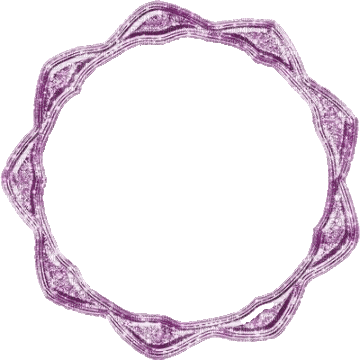 Purple round frame animated Rox - Free animated GIF