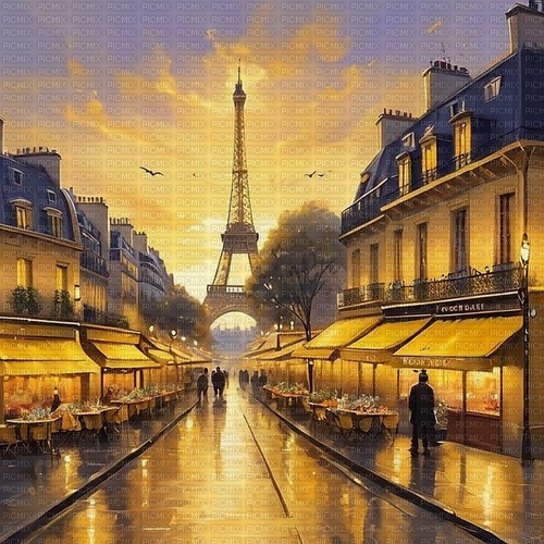 Background - Paris - png ฟรี