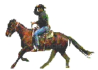 aze cheval marron Brown - GIF animasi gratis