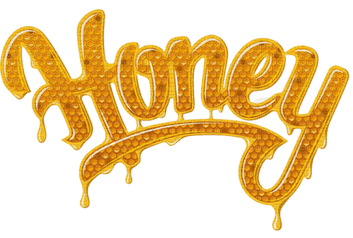 Honey  Text - Bogusia - Free PNG
