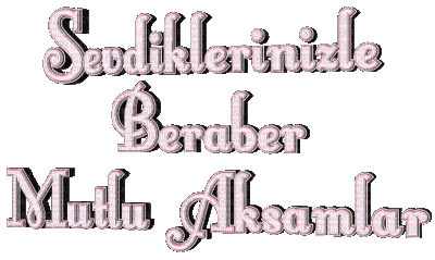 Akşamlar - Zdarma animovaný GIF