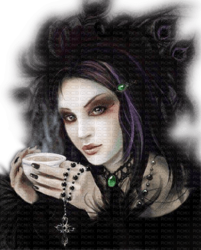 Rena Gothic Woman Girl - безплатен png