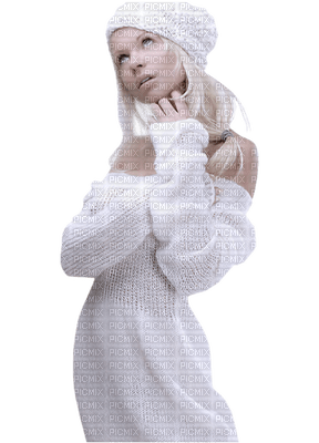 Kaz_Creations Woman Femme White - gratis png