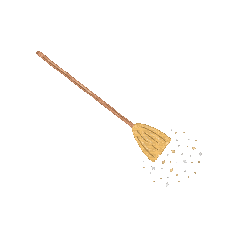 broom magical - GIF animasi gratis