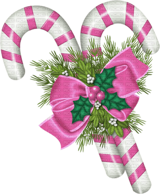 Kaz_Creations Deco Christmas Candy Canes Colours - png gratuito