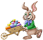 easter bunny gif paques - Безплатен анимиран GIF