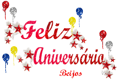 Feliz Aniversário - Бесплатный анимированный гифка