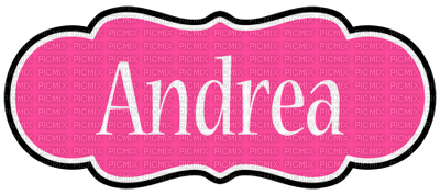 Kaz_Creations Names Andrea - zadarmo png