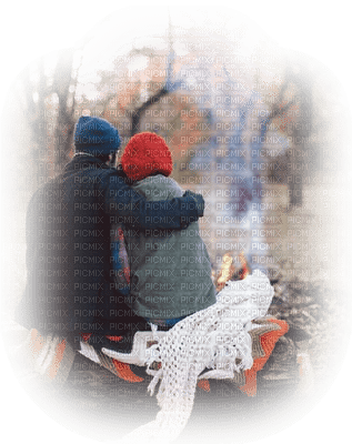 couple winter bp - δωρεάν png