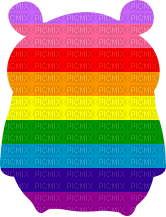 Pride bear - nemokama png