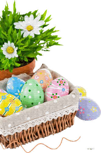 ostern easter deco milla1959 - Free animated GIF
