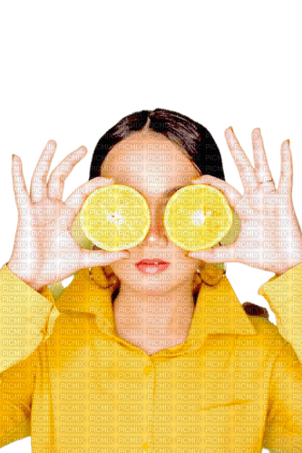 Limon Girl fruit - gratis png