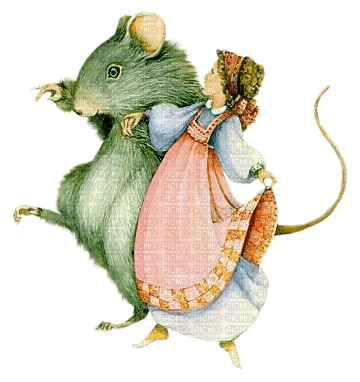 kikkapink vintage baby mouse - ilmainen png