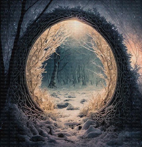 Background Winter Wonderland - фрее пнг