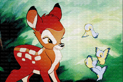 MMarcia Bambi gif - Animovaný GIF zadarmo