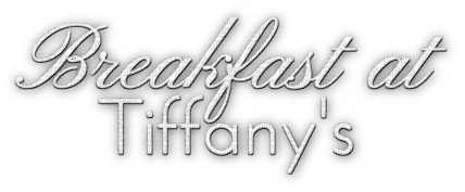 soave text Breakfast at Tiffany's white - besplatni png