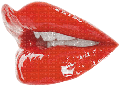 lips lippen levres mouth  red - ücretsiz png