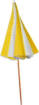 soave deco summer umbrella yellow beach - ücretsiz png