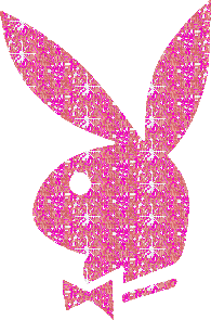 Pink Playboy Bunny - Free animated GIF
