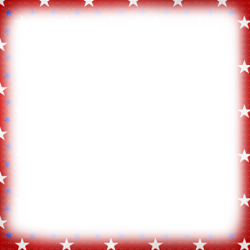 Patriotic.4th OfJuly.Frame - By KittyKatLuv65 - ücretsiz png