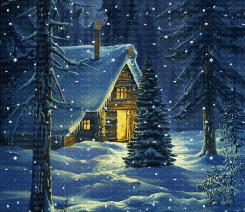 winter background - Ingyenes animált GIF