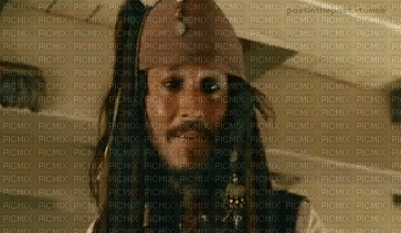 Johnny Depp- Cap. Jack Sparrow - GIF animé gratuit