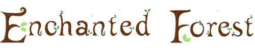 Enchanted Forest.Text.Victoriabea - 無料png