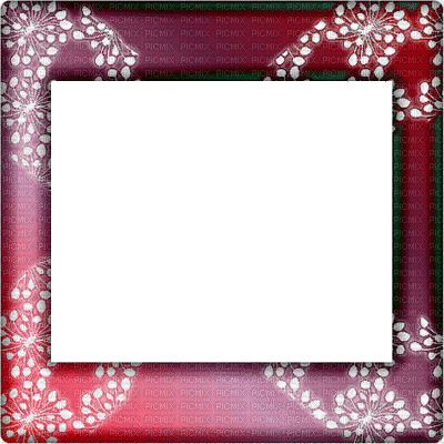 frame cadre rahmen   tube  red - Bezmaksas animēts GIF