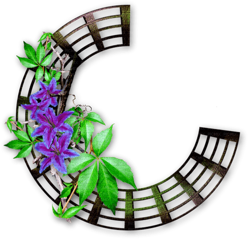 purple circle frame kikkapink flowers - gratis png