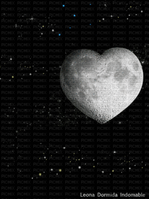 Corazón de Luna - Nemokamas animacinis gif