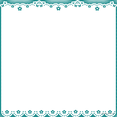 soave frame vintage deco art lace shadow teal - δωρεάν png