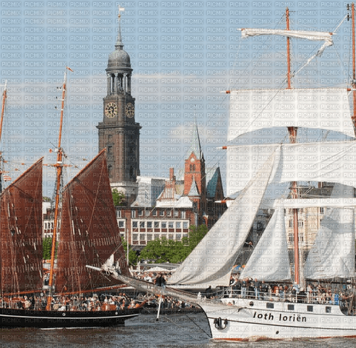 Rena Hafen Schiffe Hamburg - PNG gratuit