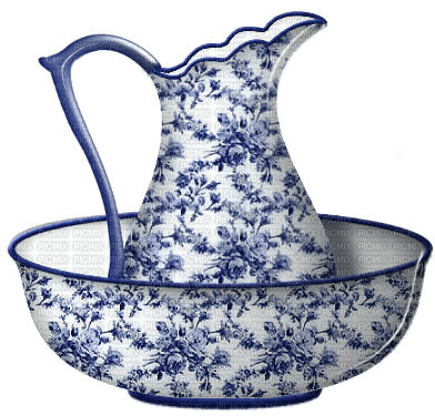 Pitcher and Bowl - kostenlos png